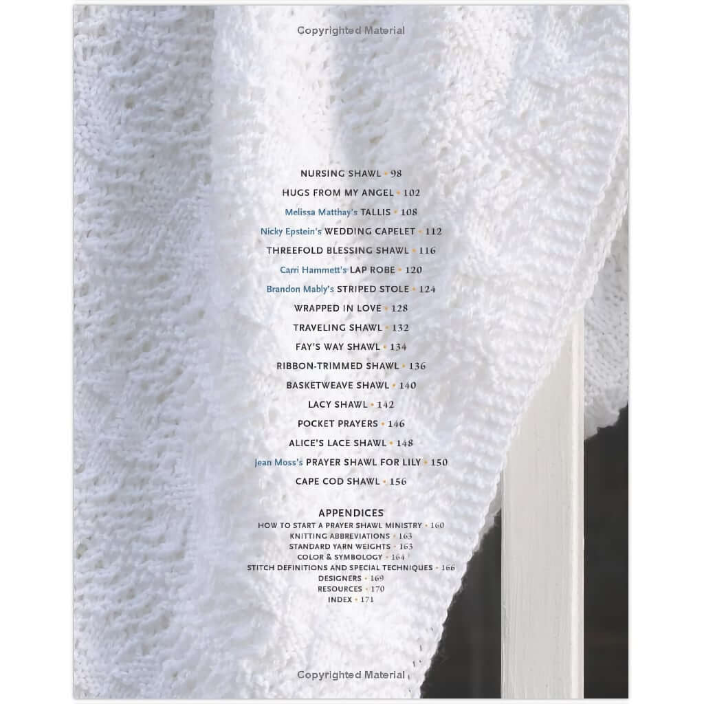 The Prayer Shawl Companion Book: 38 Knitted Designs to Embrace Life The Prayer Shawl Companion Book: 38 Knitted Designs to Embrace, Inspire, and Celebrate Life Yarn Designers Boutique