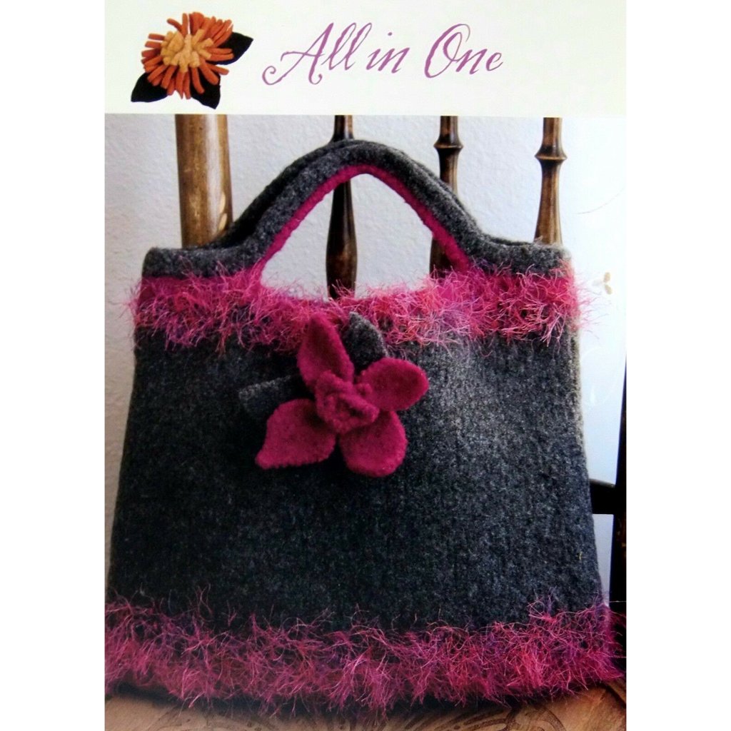 Knitting Patterns | Pursenality Plus, 20 Felted Handbags, Eva Weichmann Pursenality Plus, 20 Felted Handbags by Eva Weichmann (New) Yarn Designers Boutique