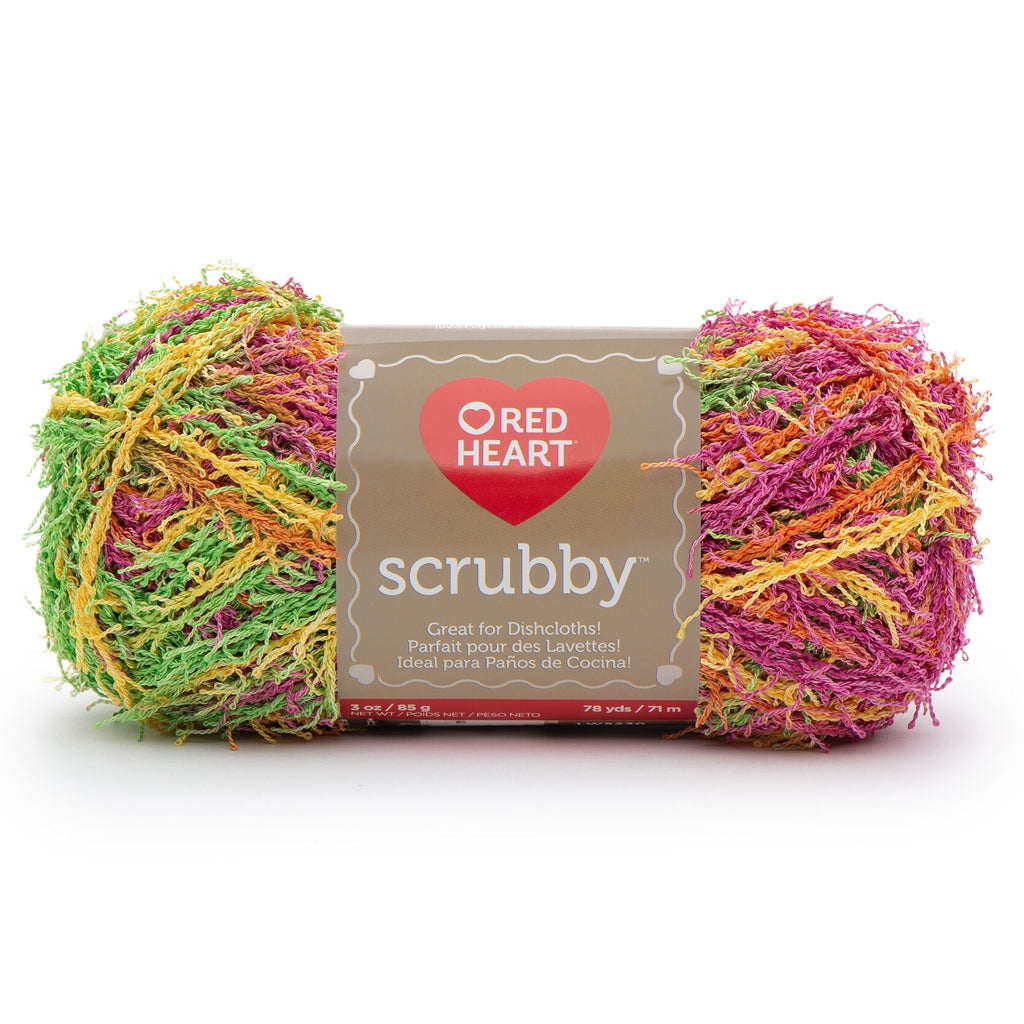 Scrubby Yarn, Red Heart Craft Yarn for Dishcloths & Crafts Scrubby Yarn by Red Heart Yarn Designers Boutique