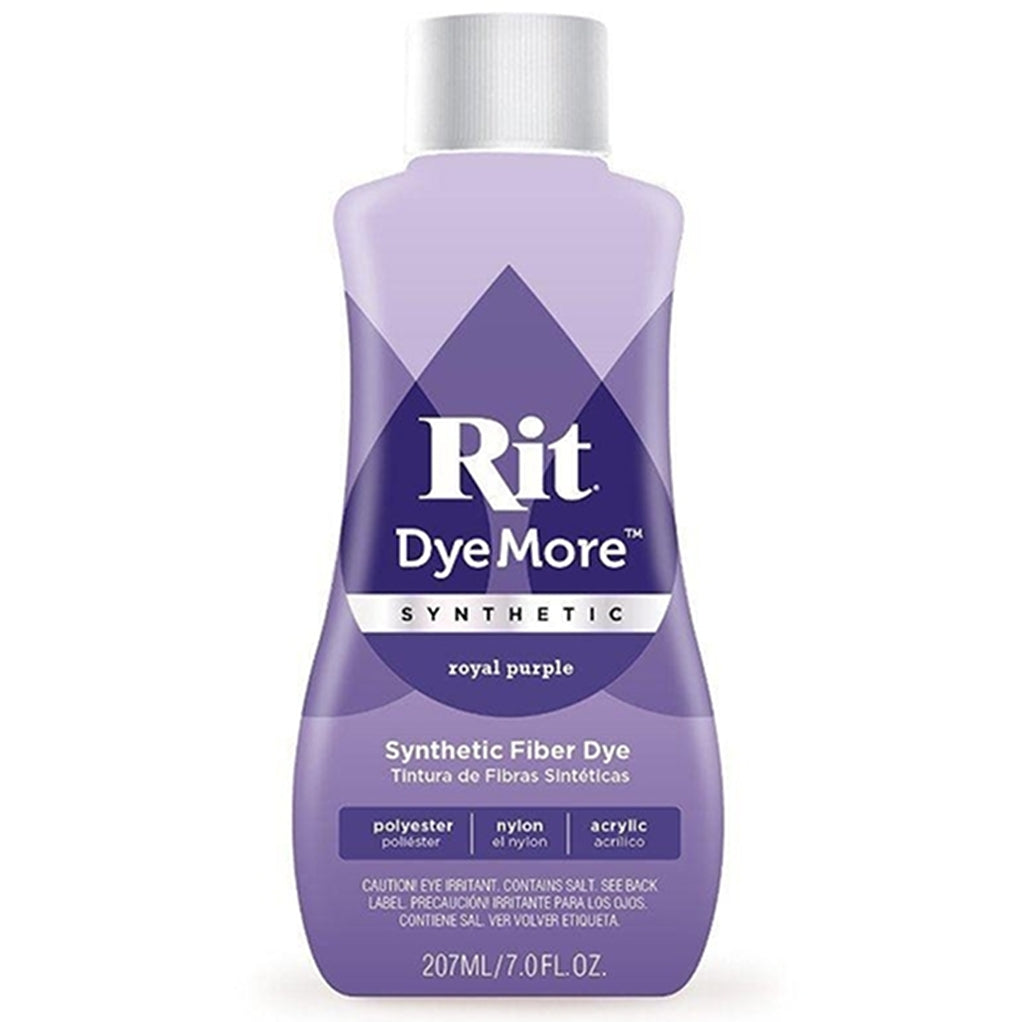 RIT Dye More 8oz Liquid Fabric Dye for Synthetic Fibers Clothing Dye Rit Liquid Dye More 7oz for Synthetic Fibers Yarn Designers Boutique