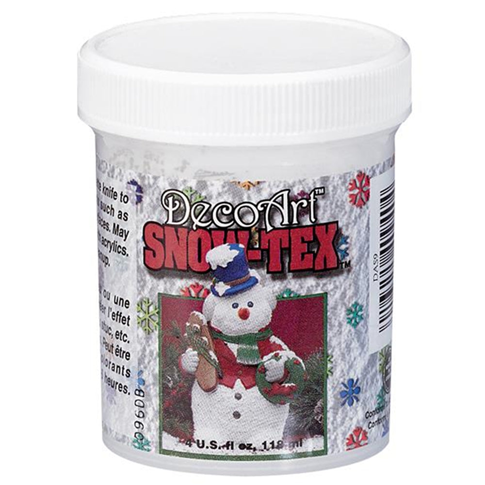 Snow Paint, White Snow Paint with Snow Texture for Holiday Decorations Snow Paint, DecoArt Snow-Tex Yarn Designers Boutique