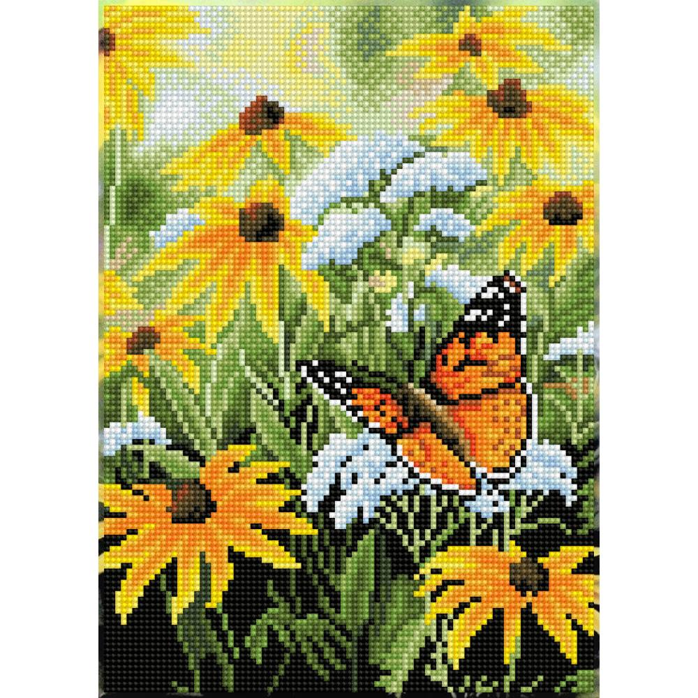 Diamond Painting Kit | Spring Flight Diamond Art Kit by Simply Dotz Spring Flight Diamond Painting by Simply Dotz Yarn Designers Boutique