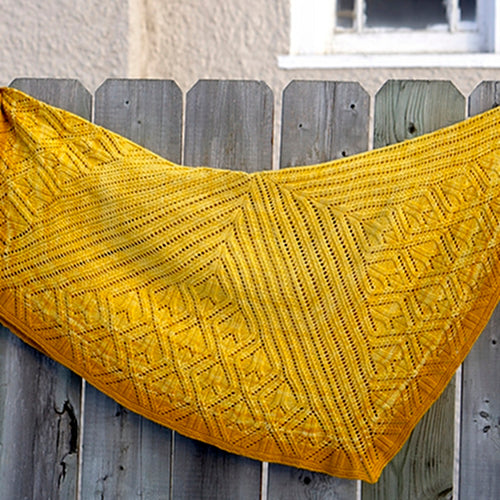 Starstruck Shawl Kit by Adrienne Larsen, Featuring Urth Gradient Kits Starstruck Shawl Kit Designed by Adrienne Larsen Yarn Designers Boutique