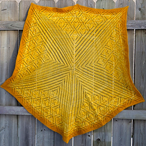 Starstruck Shawl Kit by Adrienne Larsen, Featuring Urth Gradient Kits Starstruck Shawl Kit Designed by Adrienne Larsen Yarn Designers Boutique