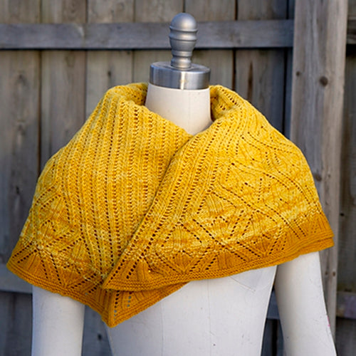 Starstruck Shawl Kit by Adrienne Larsen, Featuring Urth Gradient Kits Starstruck Shawl Kit Designed by Adrienne Larsen Yarn Designers Boutique