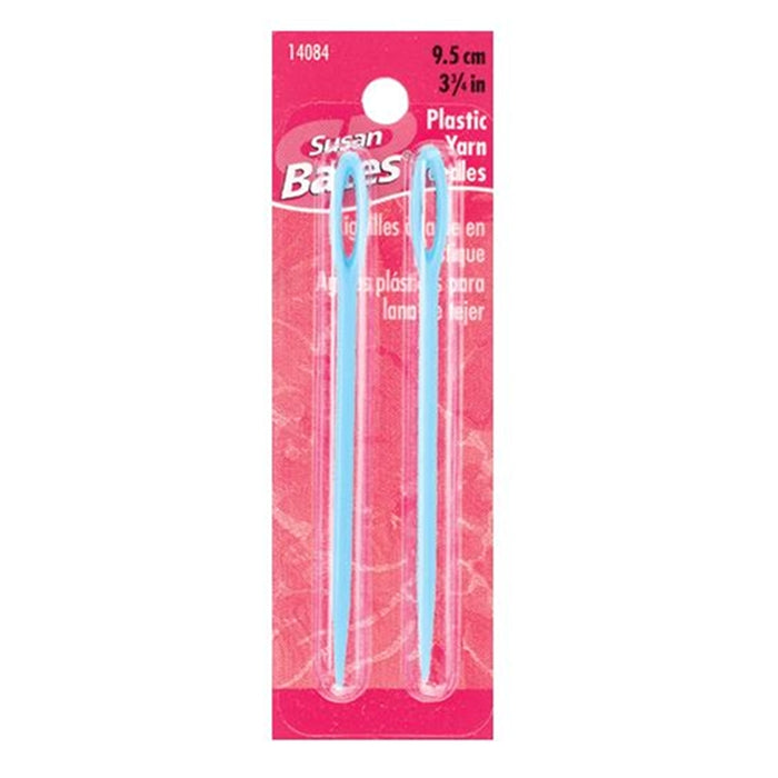 Plastic Yarn Needles, 2 Pack, Susan Bates Large Eye and Rounded Tip Plastic Yarn Needles, 2 Pack, Susan Bates Yarn Designers Boutique