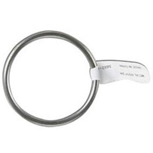 Macrame O-Ring 2" Silver Hoop by Tandy, For Plant Holders & Home Decor Macrame Silver O-Rings Hoop by Tandy Yarn Designers Boutique