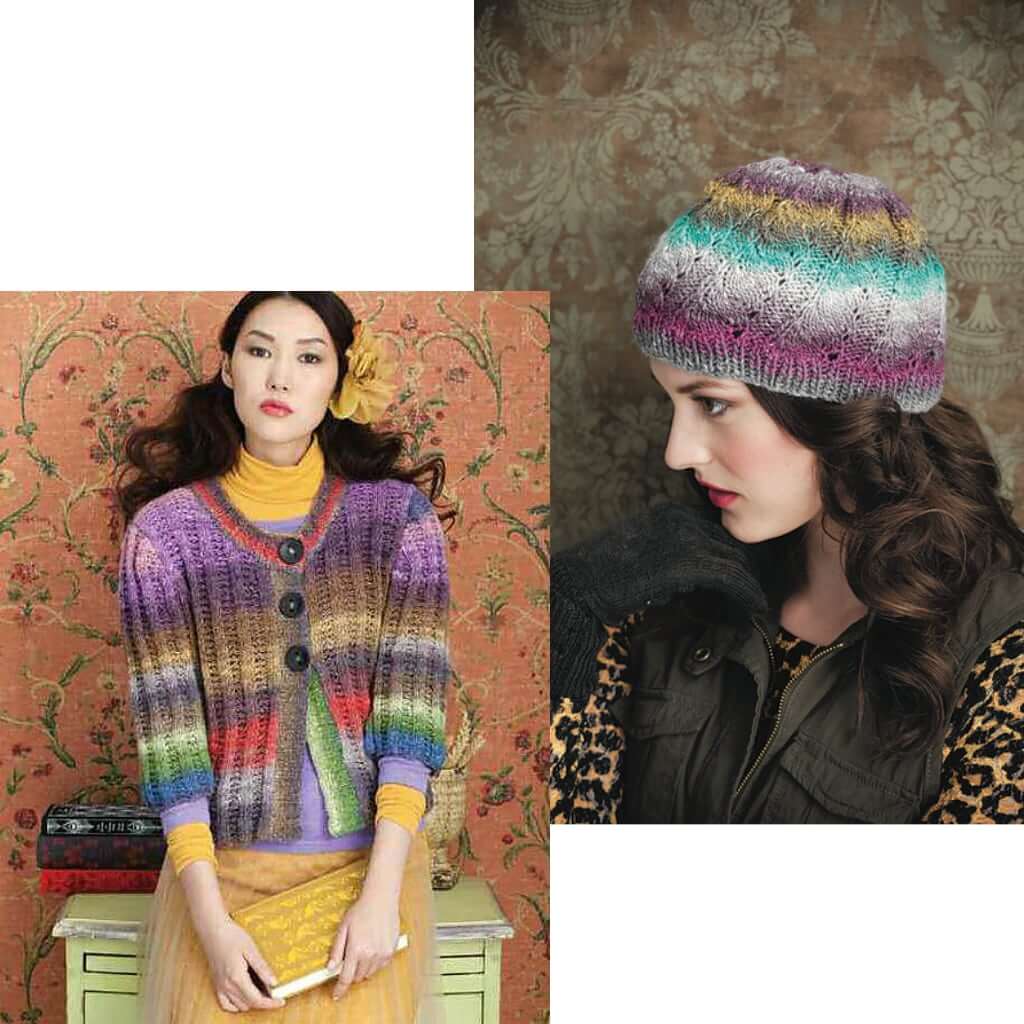 Knitting Patterns | Knit Noro 30 Designs in Living Color Pattern Book Knit Noro 30 Designs in Living Color, Knitting Pattern Book Yarn Designers Boutique