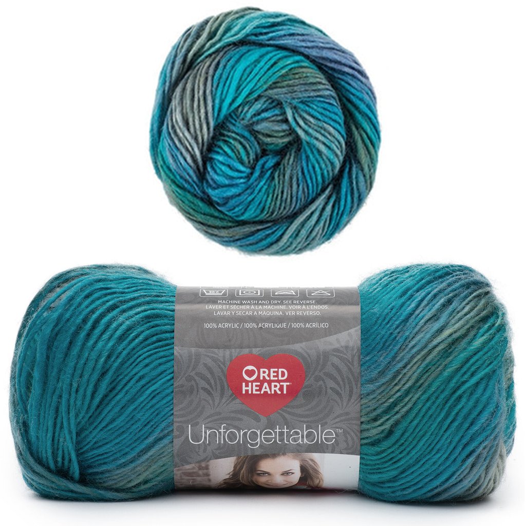 Red Heart Yarn, Boutique Unforgettable | Easy Care Worsted Yarn Boutique Unforgettable, Red Heart Yarns Yarn Designers Boutique