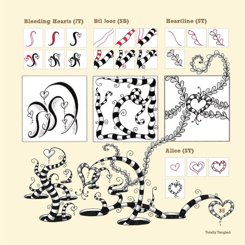 Totally Tangled: Zentangle & Beyond | Art Therapy to Focus Your Mind Totally Tangled: Zentangle and Beyond Yarn Designers Boutique