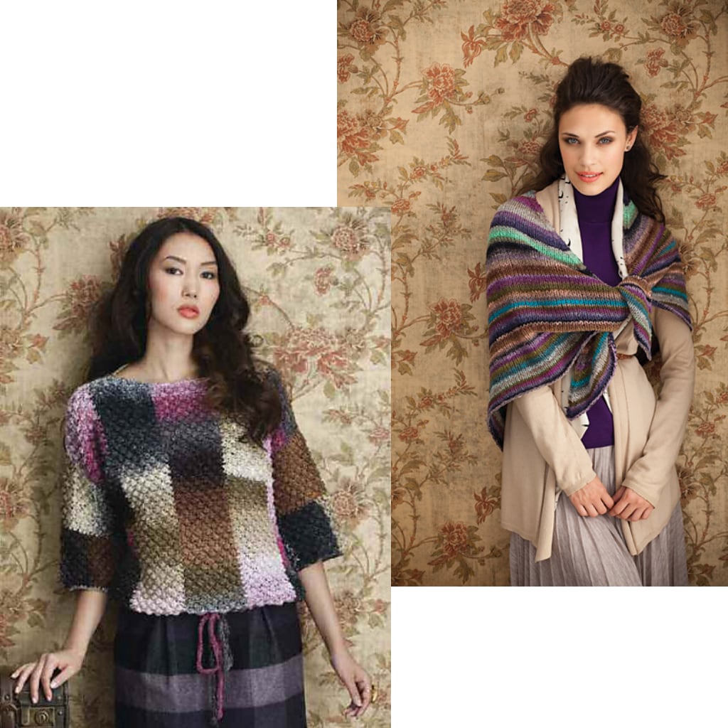 Knitting Patterns | Knit Noro 30 Designs in Living Color Pattern Book Knit Noro 30 Designs in Living Color, Knitting Pattern Book Yarn Designers Boutique