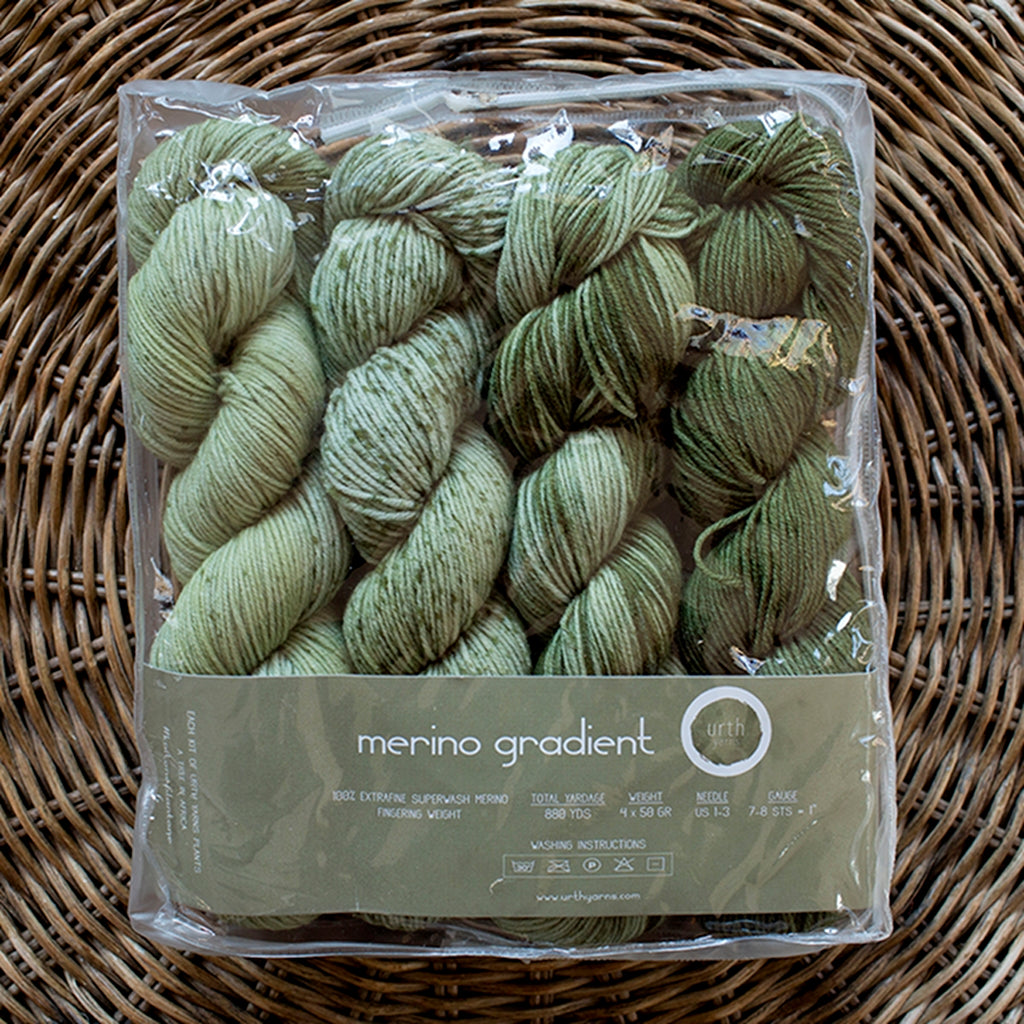 Urth Yarns, Merino Gradient Kit, 100% Extrafine Merino Wool Yarn Merino Gradient Kit by Urth Yarns Yarn Designers Boutique