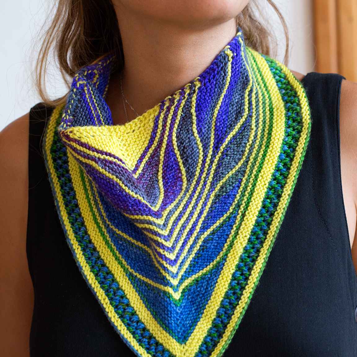 Yarn Kit for Butterfly Cowl by Marin Melchior, Includes Yarn Pattern