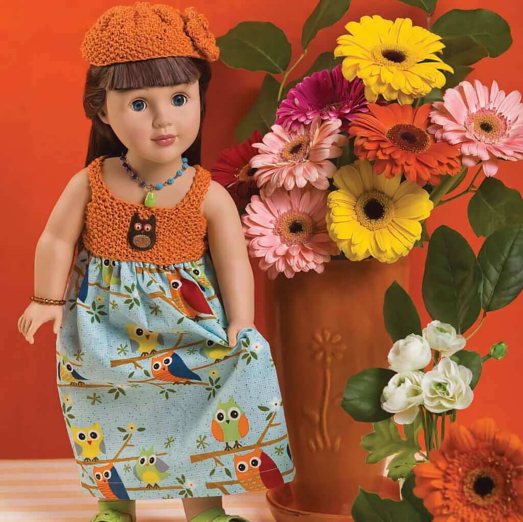 Doll Clothes Patterns | Knits for Dolls: 25 Fun Outfits for 18" Dolls Knits for Dolls by Nicky Epstein: 25 Fun, Fabulous Outfits for 18-Inch Dolls Yarn Designers Boutique