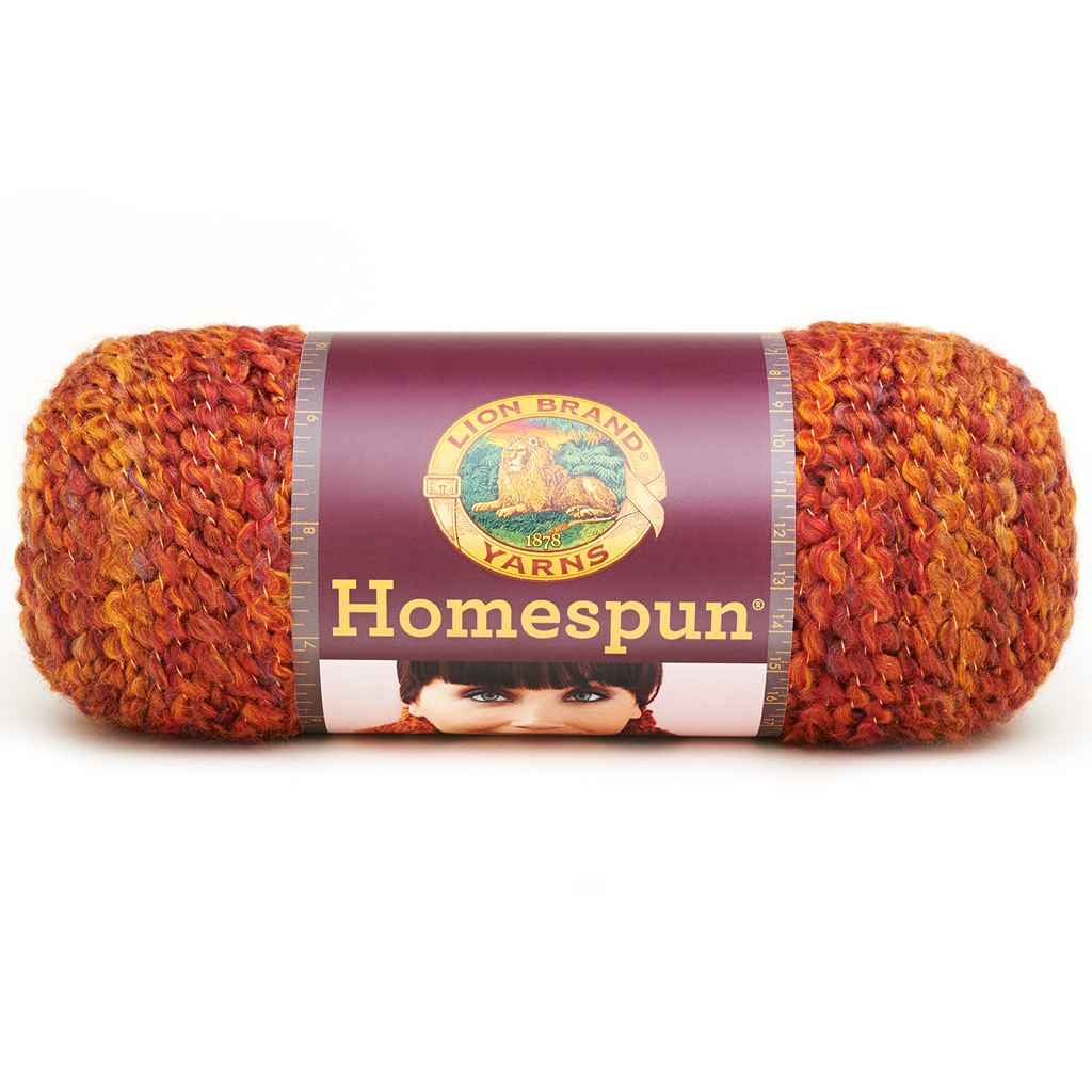 Lion Brand Homespun Yarn | Machine Washable, Bulky Yarns Homespun Yarn by Lion Brand Yarn Designers Boutique