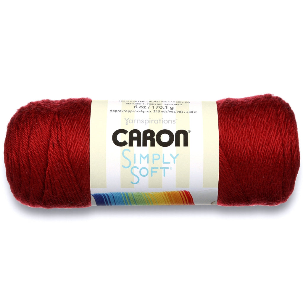 Caron Yarn Simply Soft 6 Oz, Machine Washable Acrylic Worsted Yarn Simply Soft Yarn 6 Oz, Caron Yarn Designers Boutique