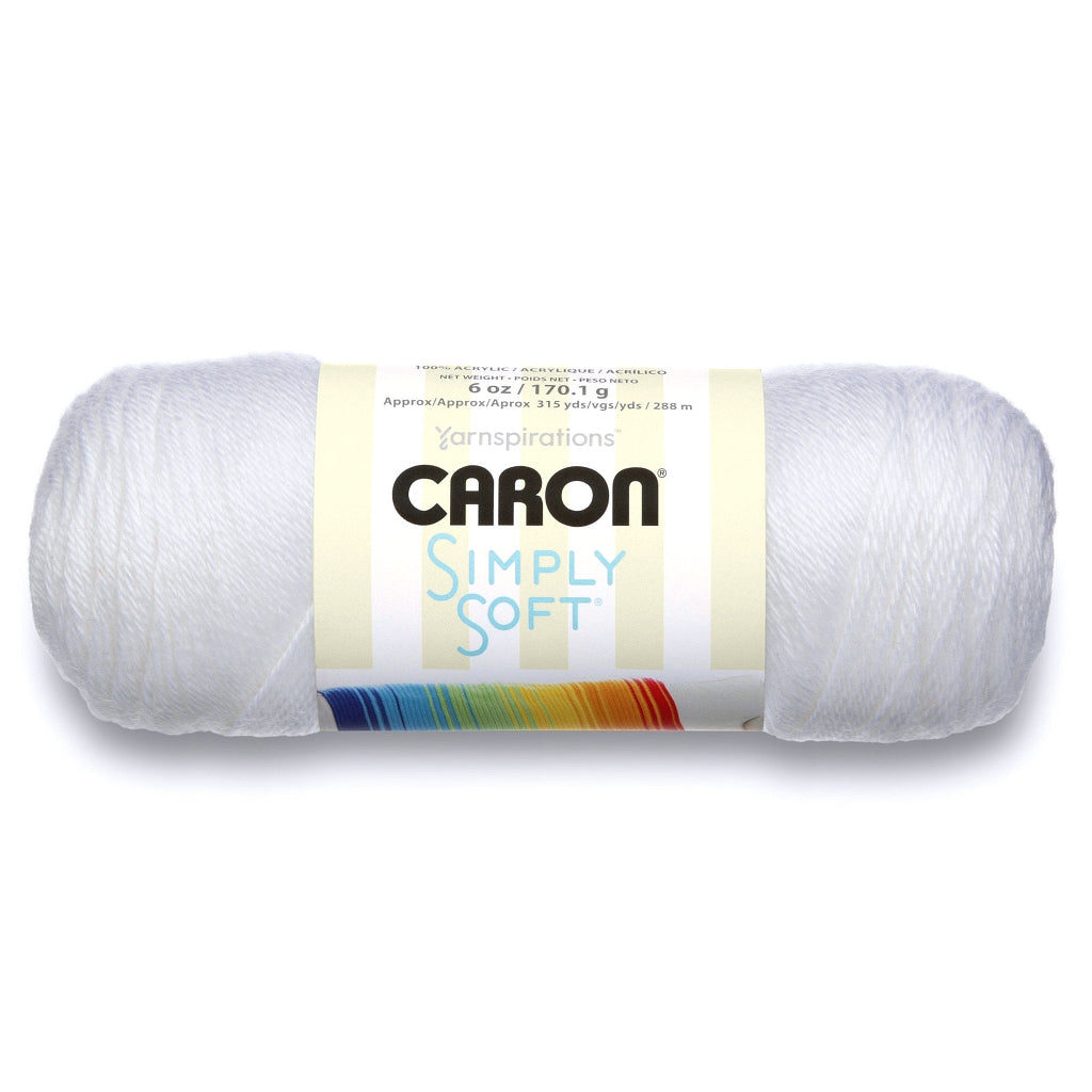 Caron Yarn Simply Soft 6 Oz, Machine Washable Acrylic Worsted Yarn Simply Soft Yarn 6 Oz, Caron Yarn Designers Boutique