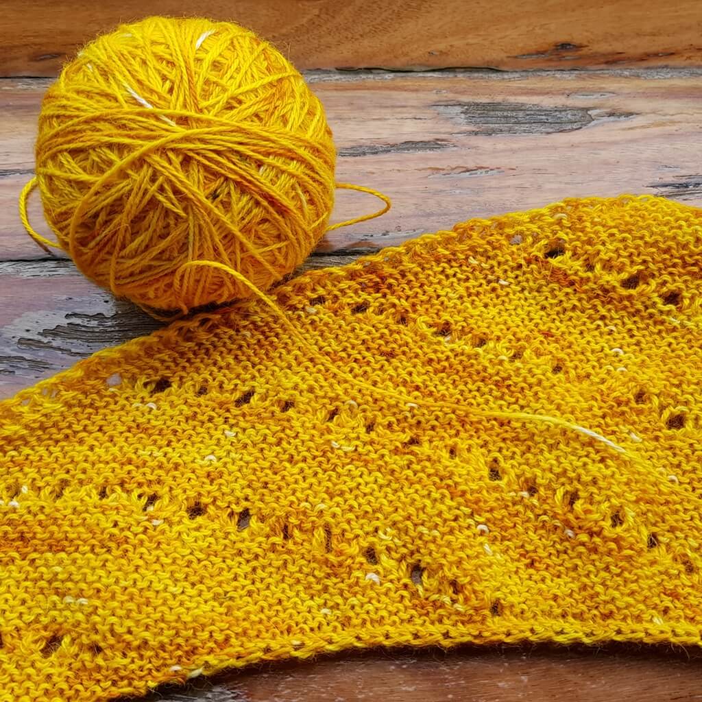 Hand Dyed Yarn, Nettie's Sunshine Yellow, Worsted, DK & Sock Yarn Hand Dyed Yarn, Nettie's Sunshine, (Choose Your Base Yarn) Yarn Designers Boutique