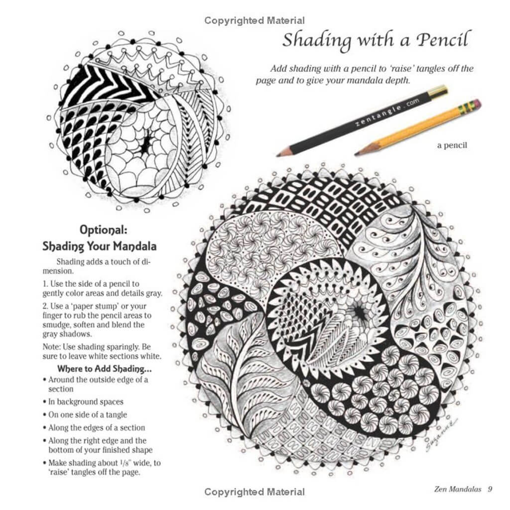 Zen Mandalas, Sacred Circles Inspired by Zentangle Zen Mandalas Sacred Circles inspired by Zentangle Yarn Designers Boutique