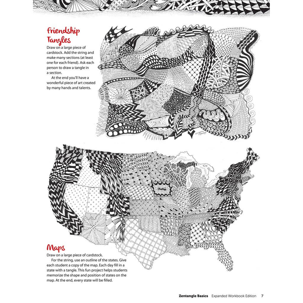 Zentangle Basics 1, Expanded Workbook, Easy Beginner Zentangles Zentangle 1, Expanded Workbook, Beginner Zentangles Yarn Designers Boutique