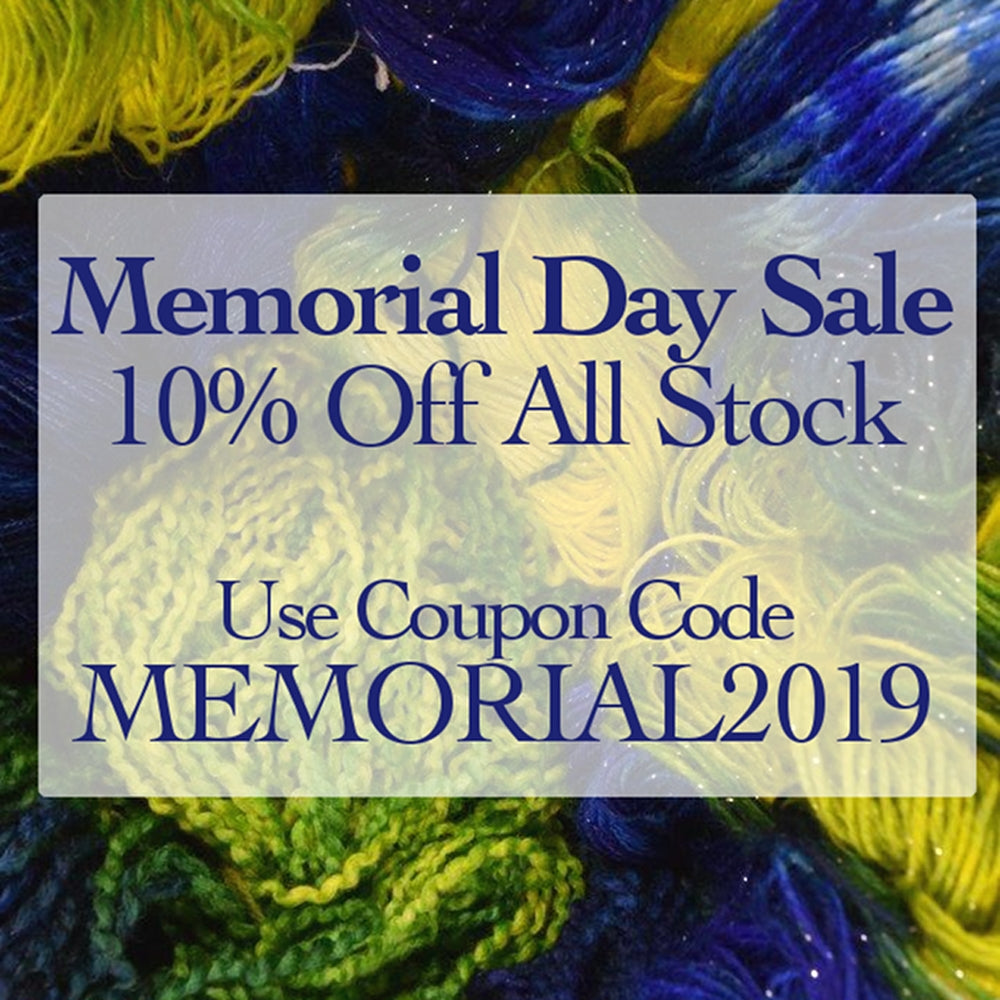 Memorial Day Weekend Sale, Save 10% on Everything in Stock
