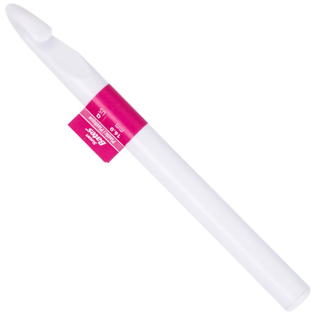 Susan Bates Luxite Bulky Plastic Crochet Hook SIZE Q 16MM