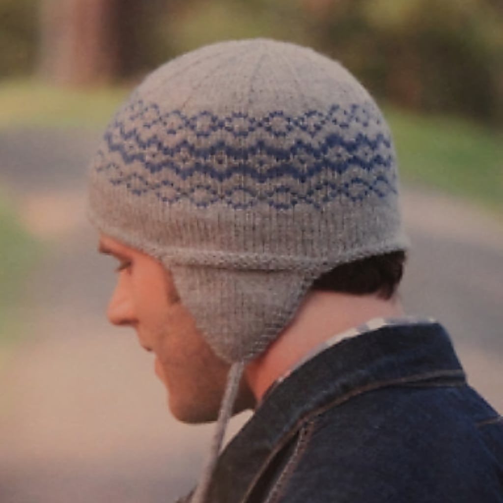 I Can't believe I'm Fair Isle Knitting, Knitting Pattern Book fair isle hat