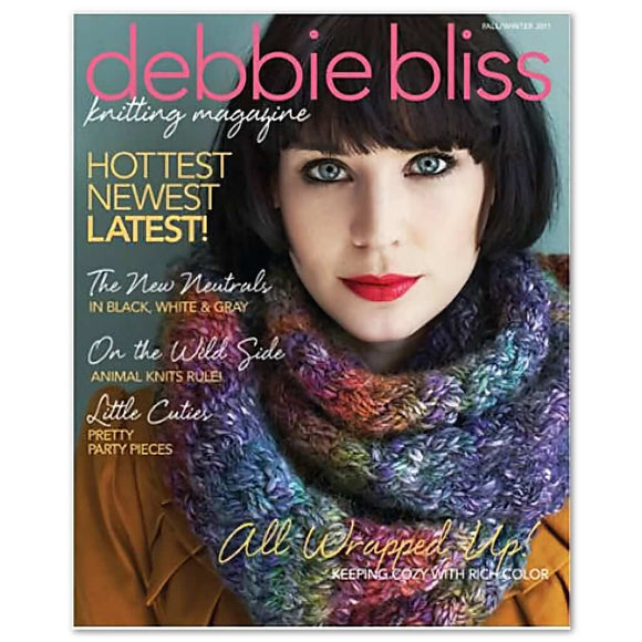 Knitting Patterns Debbie Bliss Knitting Magazine Fall/Winter 2011 Hottest Newet Latest Cover