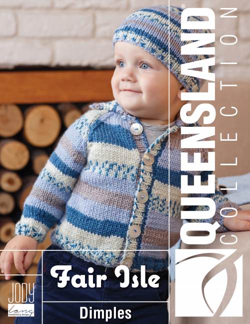 Fair Isle, Worsted Sock Yarn by Euro Yarns Baby, Australian Superwash Queensland Collection