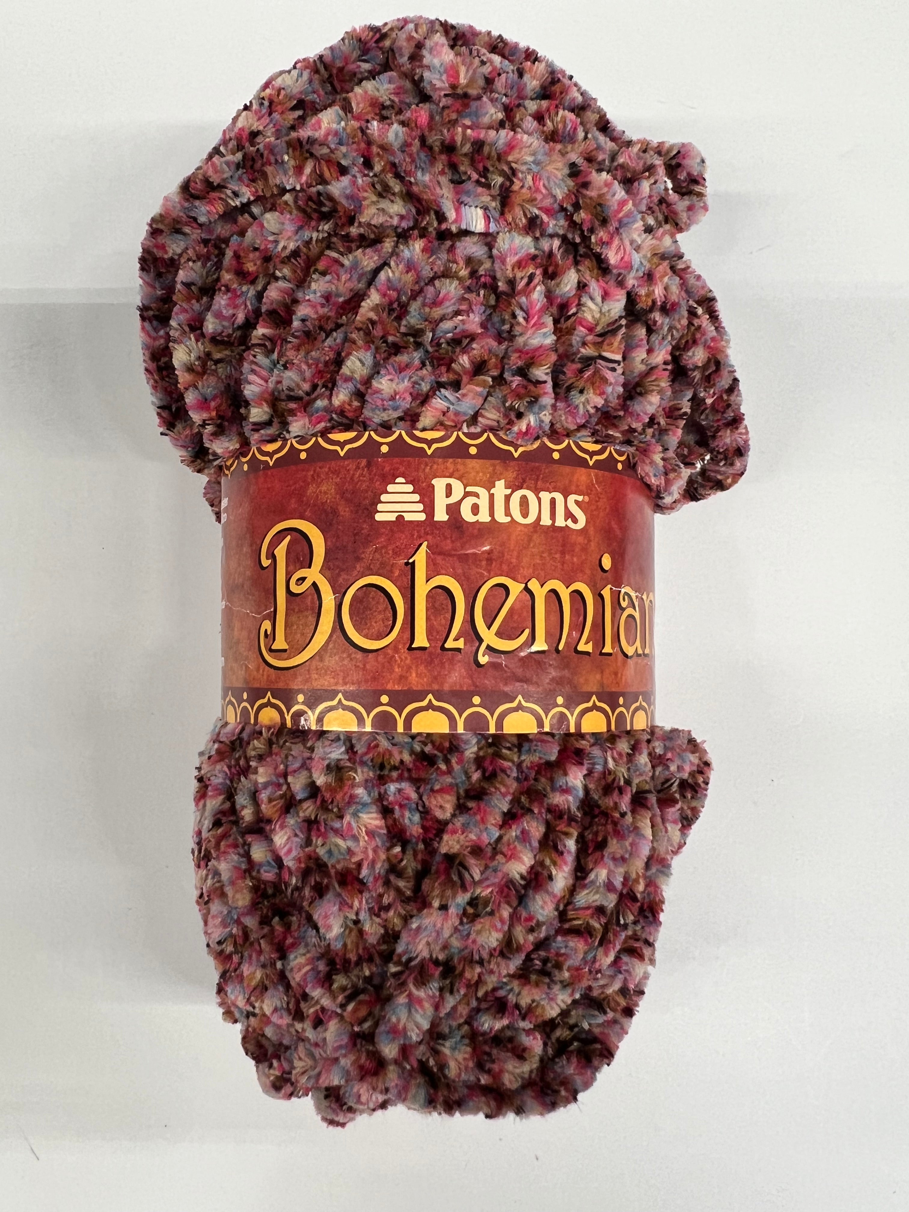 Bohemian Yarn by Patons Super Bulky In Poetic Pinks