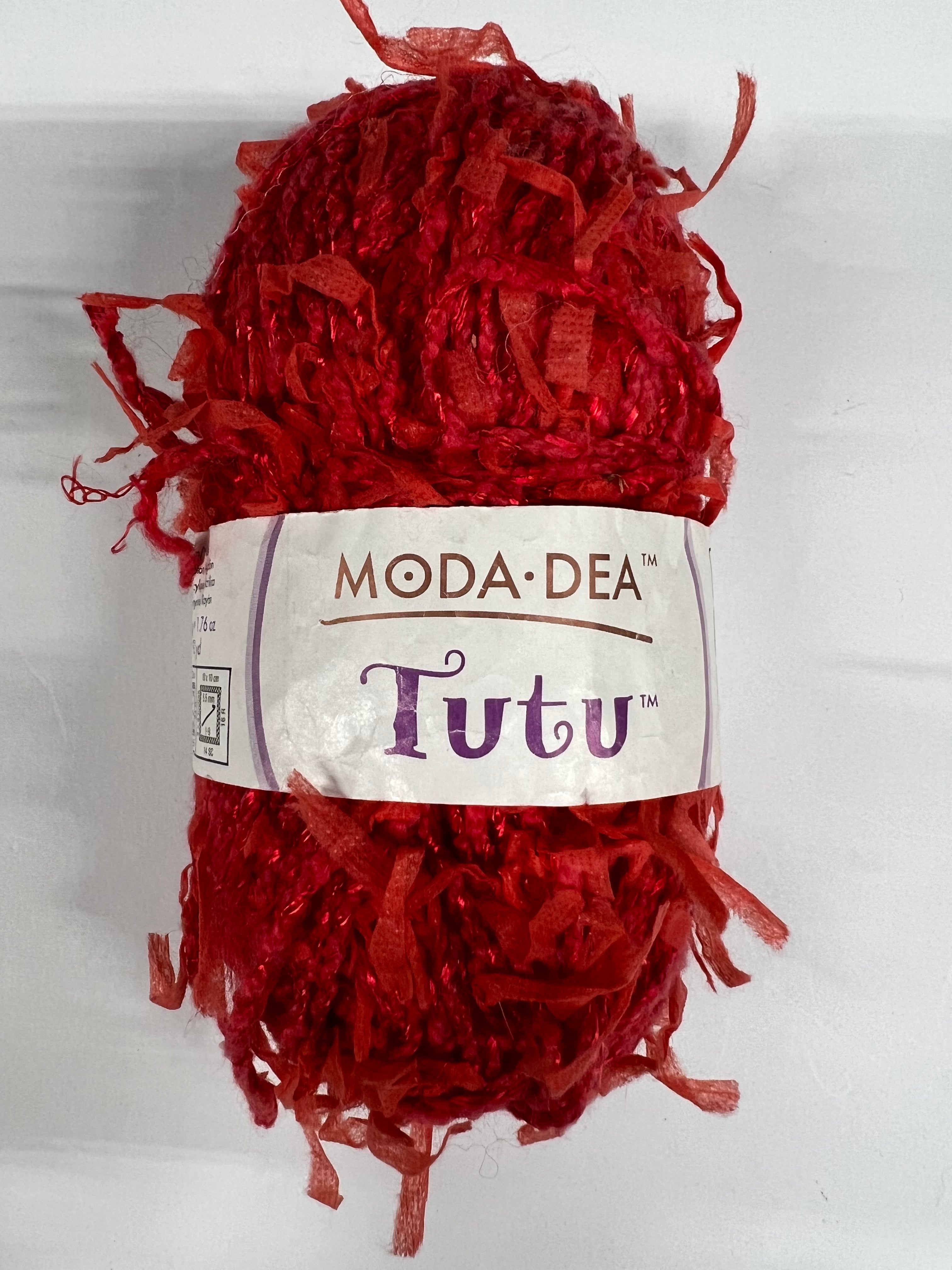 Geranium Coral -Tutu Yarn by Moda Dea