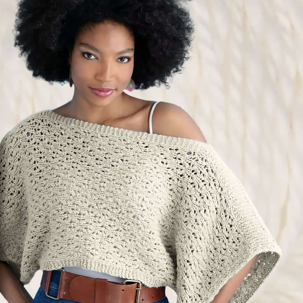 Natasha Lacey Crop Top Knitting Kit