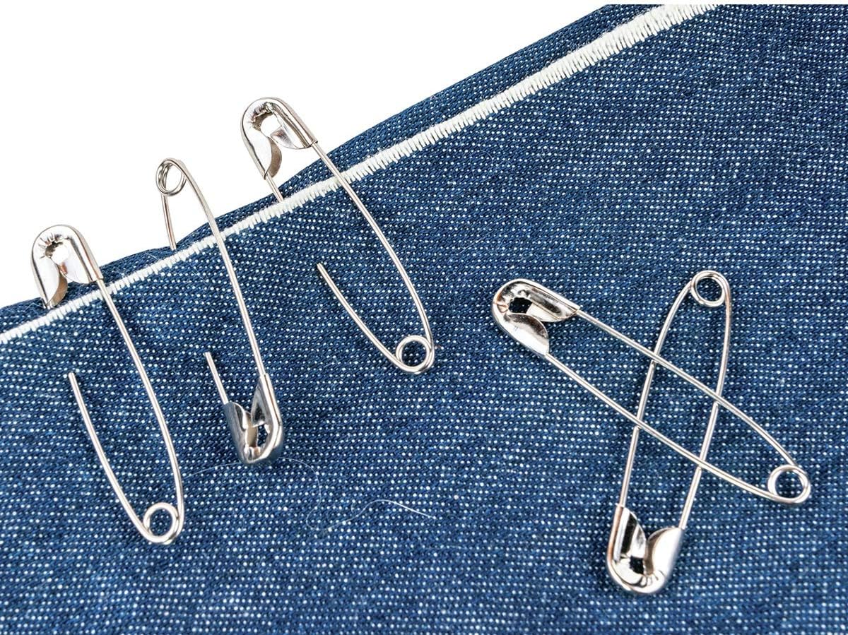 Safety Pins 20x Large Safety Pins Quilting, Crafts, & Securing Heavy Garments Rust-Resistant Durable