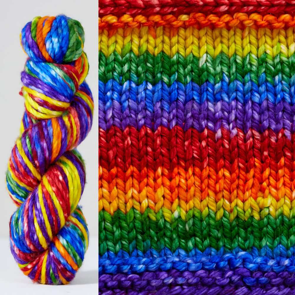 Wander Scarf Pattern Yarn Knitting Kit Super Chunky Winter Knit Scarf Colorful Scarf Kit Koozoo harmony