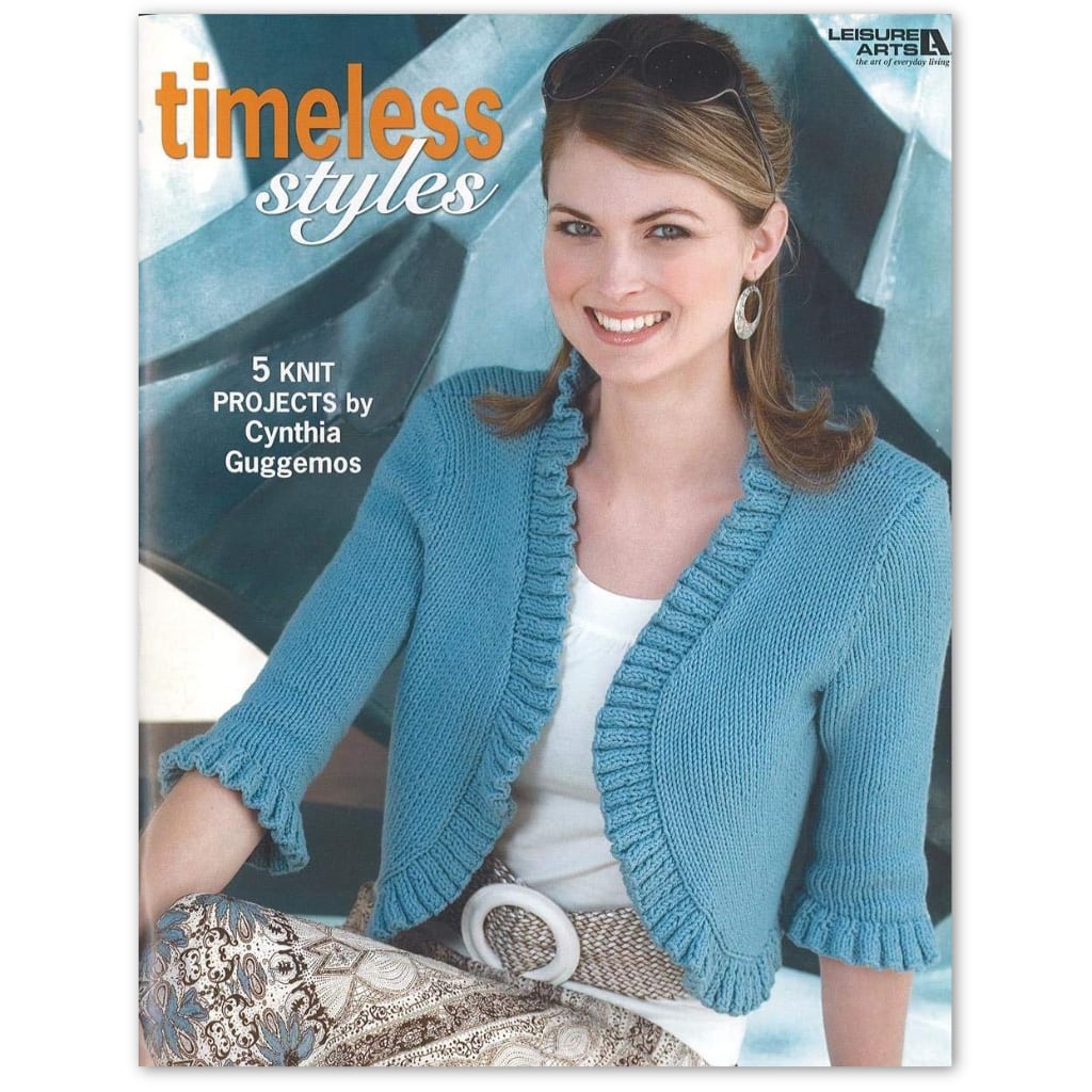 Knitting Patterns Timeless Styles: 5 Knit Projects, Simple Lace & Ruffles