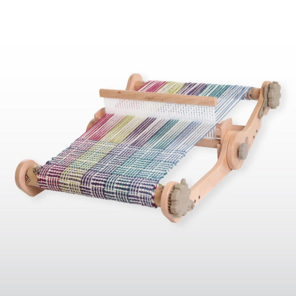 Ashford 12" Knitting loom with carrying bag.