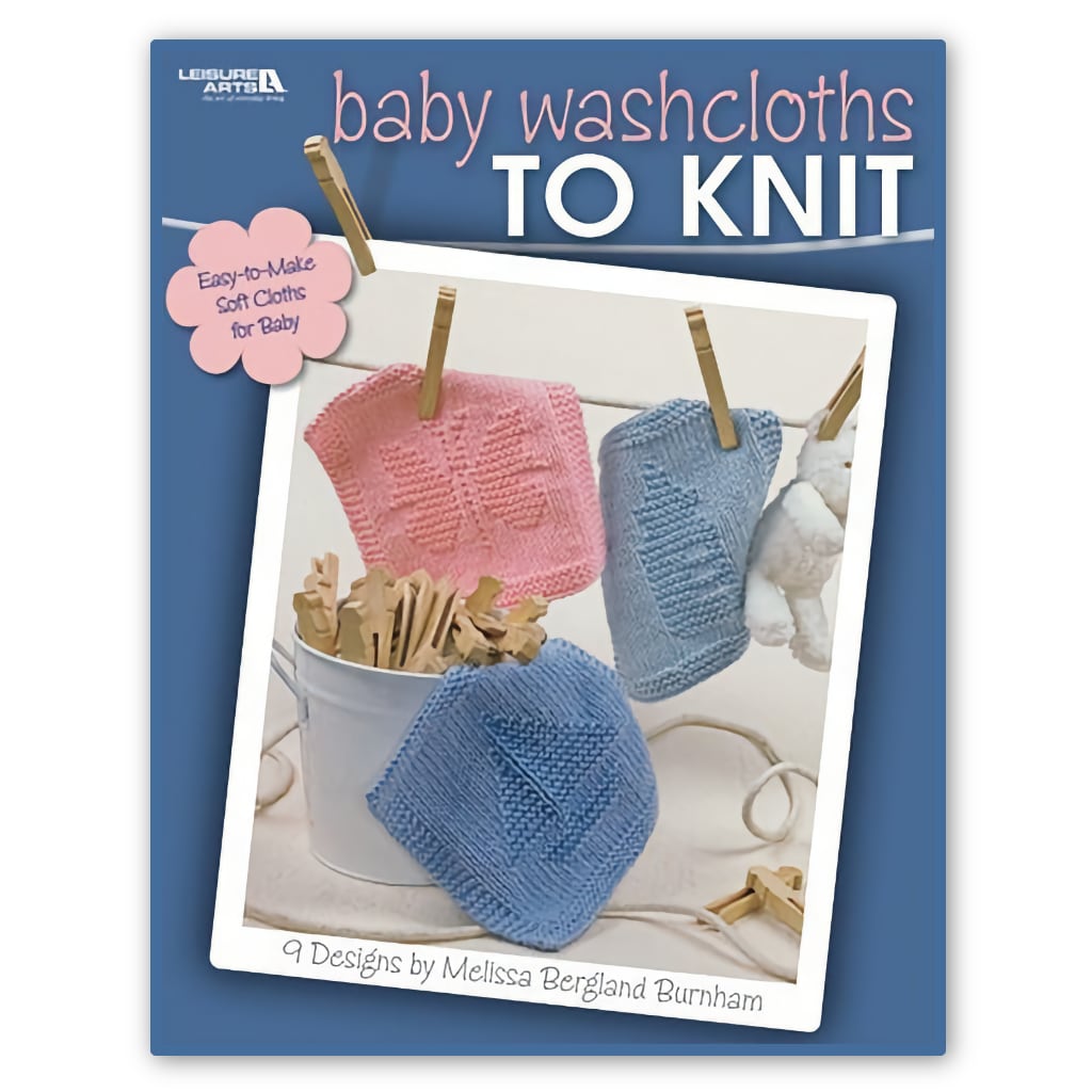 Knit Baby Patterns Baby Washcloths to Knit, Knitting Patterns 