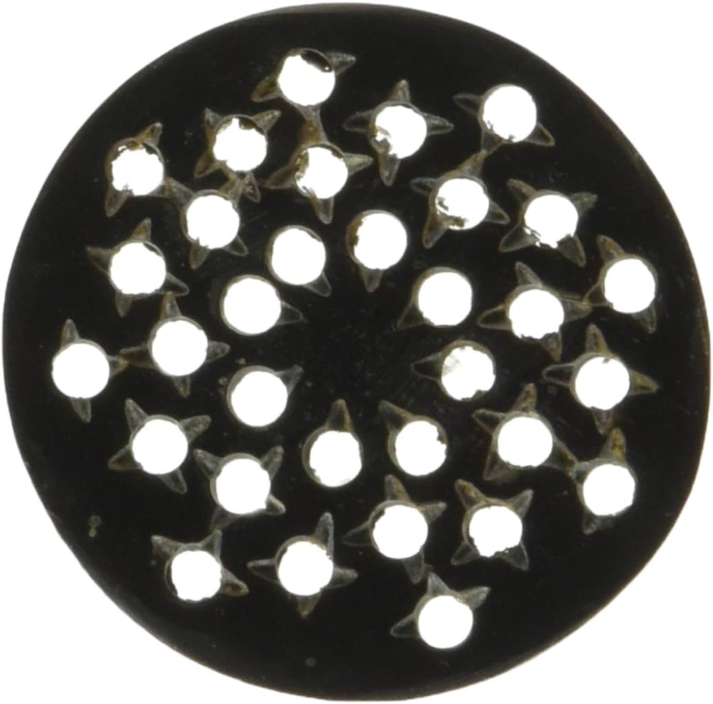 Bone Buttons Large Round Black Bone Buttons with Holes Drilled In