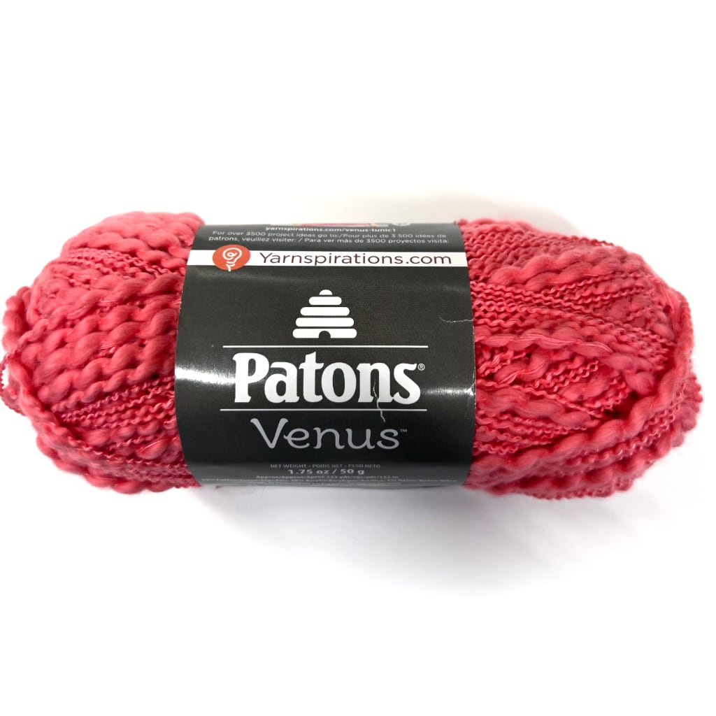 Patons Yarn, Venus Thick & Thin Boucle Yarn | Machine Wash & Dry Venus Thick and Thin Yarn by Patons Yarn Designers Boutique