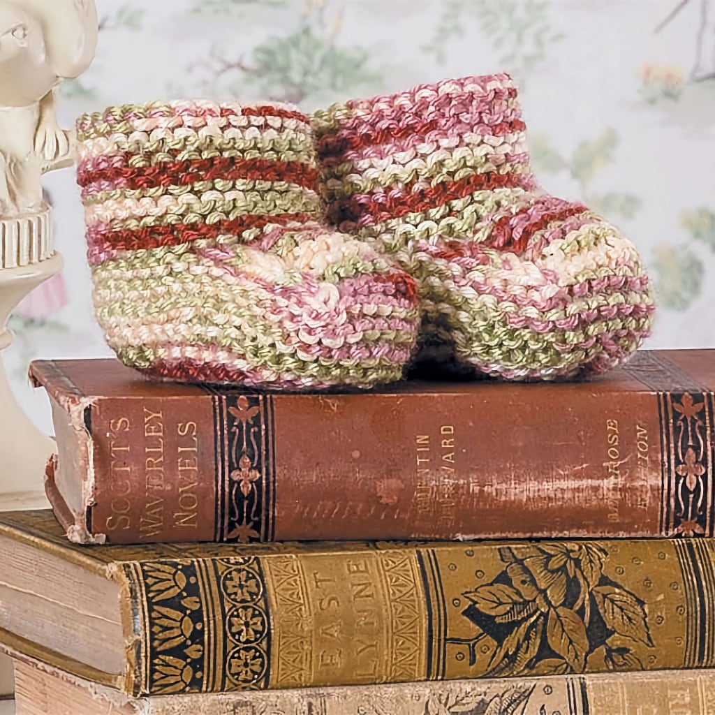 Baby Sweater & Booties Knitting Patterns, Garter Stitch for Baby, 10 patterns in Garter Stitch