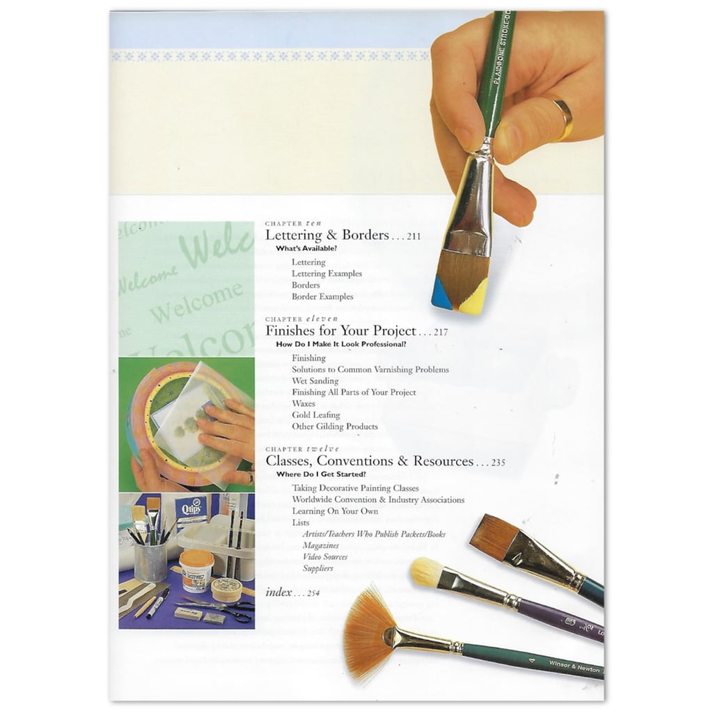 Painting Crafts | The Complete Book of Decorative Painting The Complete Book of Decorative Painting Yarn Designers Boutique