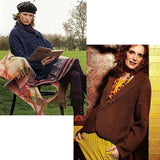 Debbie Bliss Knitting Magazine Knitting patterns Fall/Winter 2010, Scottish Eccentrics knitted wrap