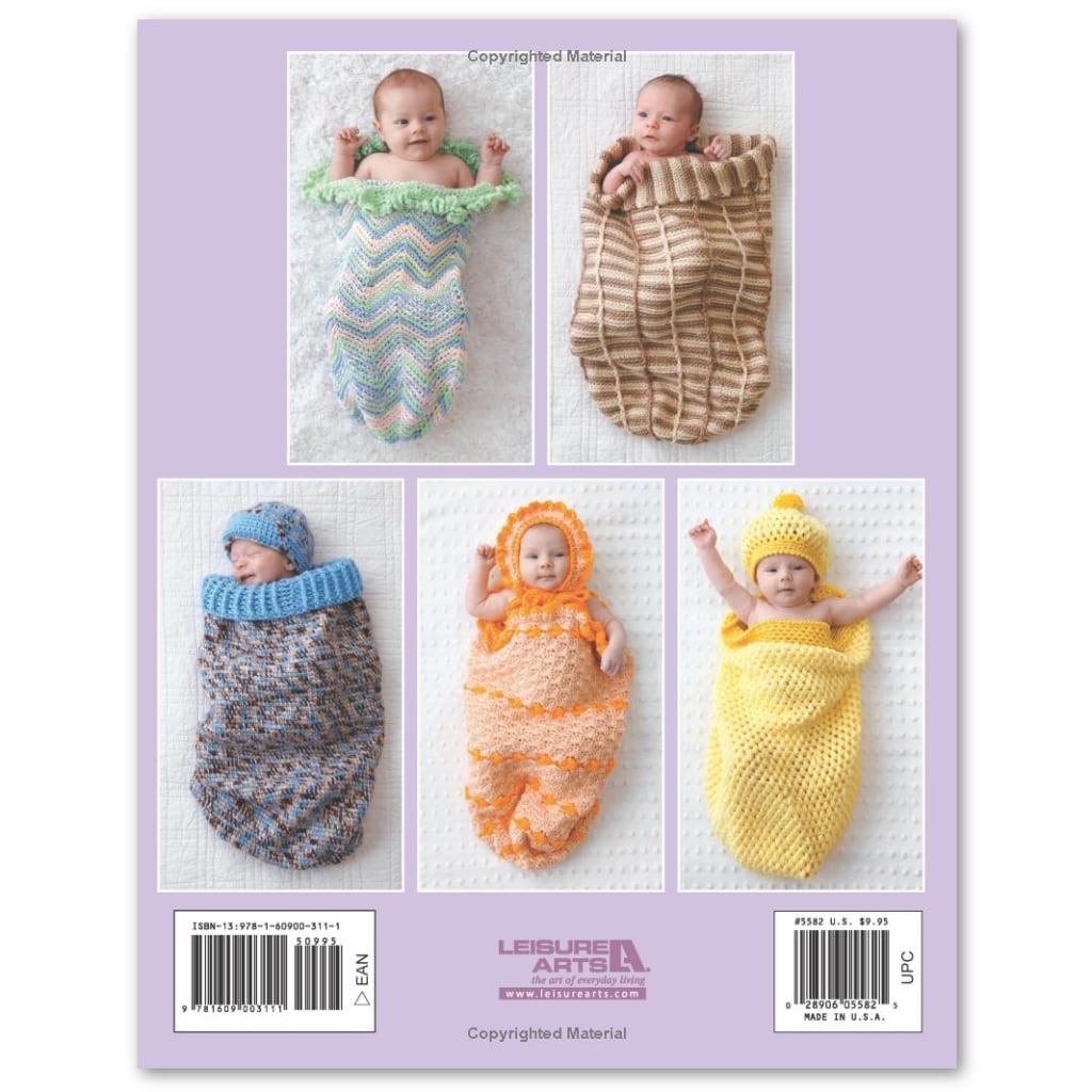 Baby Swaddle Baby Sleep Sack Crochet Patterns Dreamy Cocoons 6 Baby Sleep Sacks