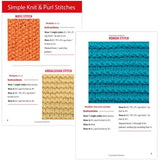 How to Knit | Knit Stitch Guide, Stitching Dictionary Knit Stitch Guide Yarn Designers Boutique