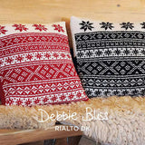 Debbie Bliss Knitting Magazine Knitting patterns Fall/Winter 2010, Scottish Eccentrics fair isle pillows
