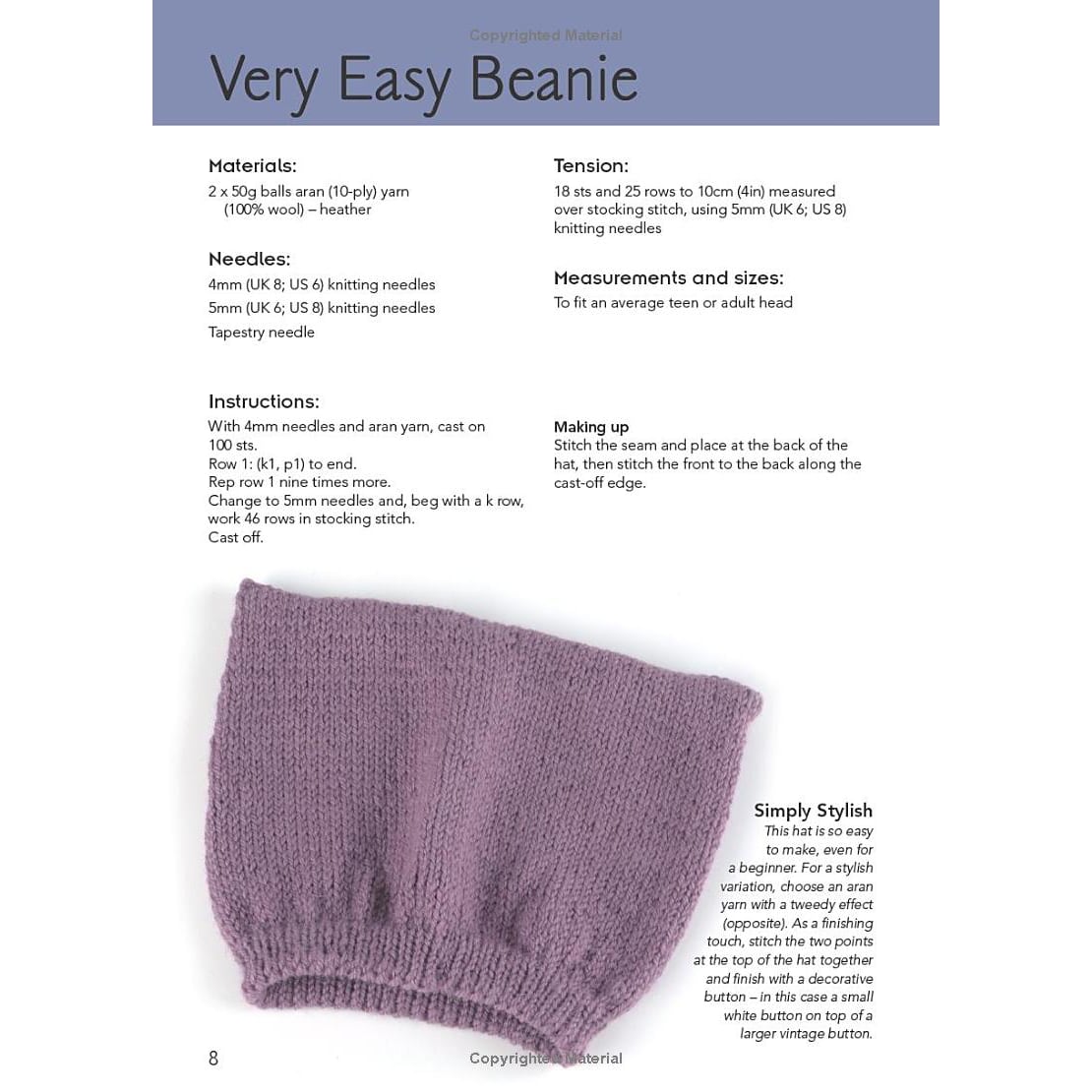 Beanie Pattern Twenty to Make Knitted Beanies