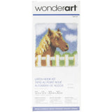 Latch Hook, Friendly Pony | Latch Kits for Kids & Adults Pony Latch Hook Kit, 12" x 12", by Wonder Art Yarn Designers Boutique
