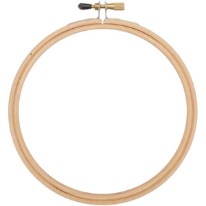 Wooden Embroidery Hoops, Sizes from 3"-12", With Rounded Edges Wooden Embroidery Hoops Yarn Designers Boutique