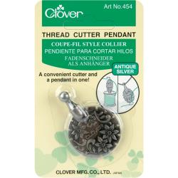 Thread Cutter | Silver Thread Cutter Tool Pendant by Clover Silver Thread Cutter Pendant Yarn Designers Boutique