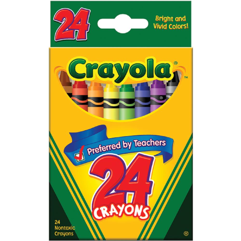 Crayola Crayons Pack 24 Non Toxic Crayola Crayons Pack 24 Non Toxic Yarn Designers Boutique